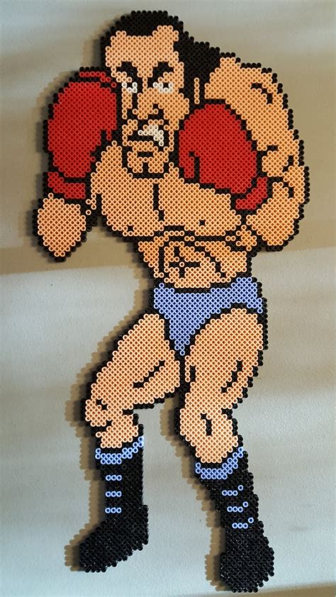 Mike Tyson S Punch Out Super Macho Man Bead Art Perler Bead Art The Best Porn Website