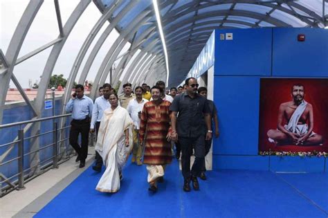 In Pics: Dakshineswar skywalk inaugurated by West Bengal Chief Minister ...