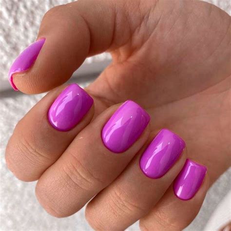 58 Winter Nail Colors And Nail Polish Brands Purple Gel Nails Nail