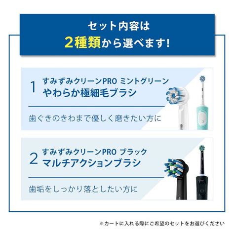 電動歯ブラシ ブラウン オーラルb 公式ストア すみずみクリーンpro Braun Oral B 本体 充電式 回転式 正規品 すみずみ