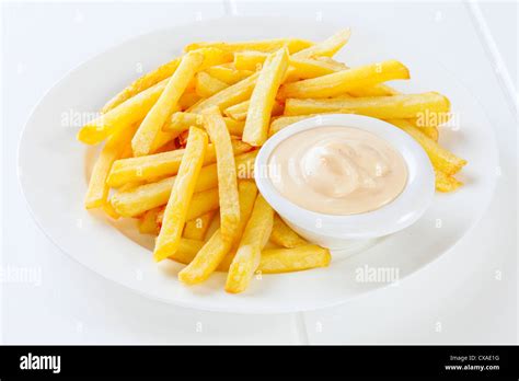 French Fries Plate High Resolution Stock Photography And Images Alamy