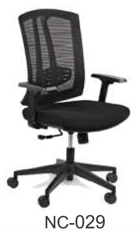 Fabric Mid Back Office Staff Chair Black At Rs 5200 In New Delhi ID