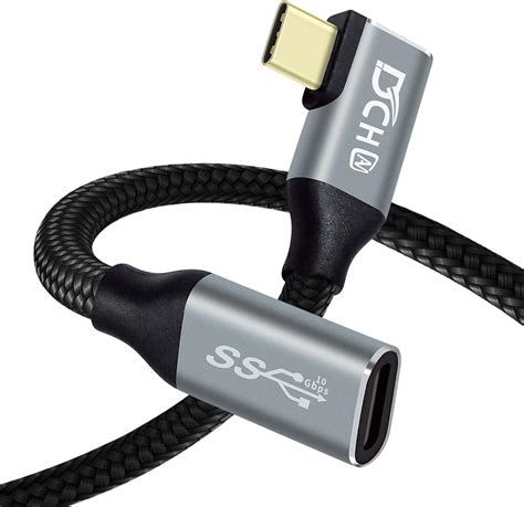 Amazon co jp DCHAV USB Type C 延長 ケーブル 1m L字 PD対応 100W 20V 5A 超急速充電 4K