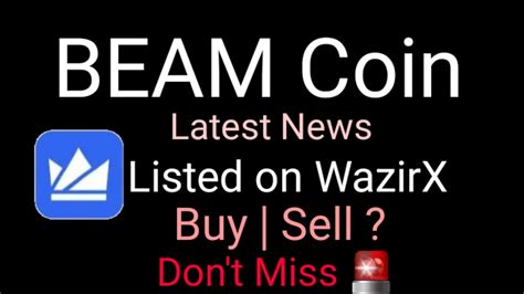 Beam Coin Beam Coin Listed On Wazirx Beam Coin Price Prediction