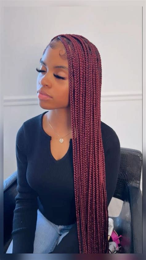 Instagram Thuggaszn Hair Styles Box Braids Hairstyles For Black