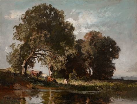 Fritz Halberg Krauss Gem Lde Landschaft Mit K Hen