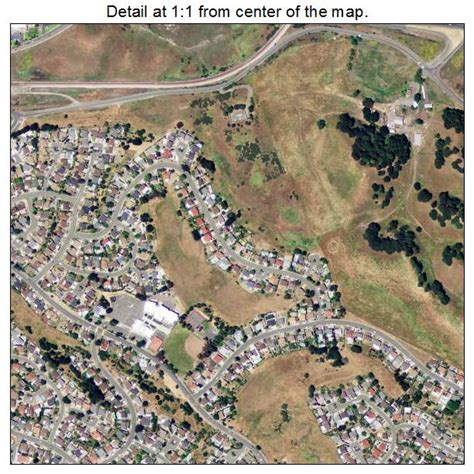 Aerial Photography Map of Hercules, CA California