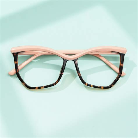 Wes Butterfly Pink Tortoise Eyeglasses Vooglam