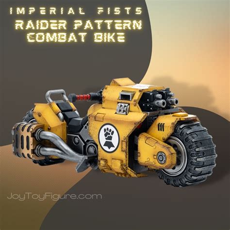 Joytoy Wh K Imperial Fists Raider Pattern Combat Bike Joytoy Figure