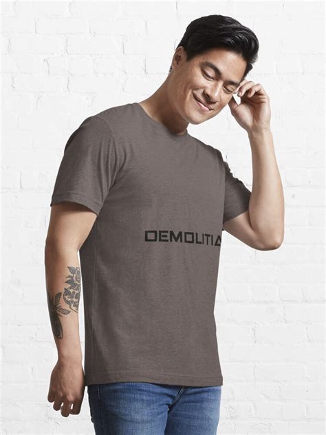 "Demolition Ranch Merch Demolitia Mono Logo" T-shirt for Sale by Janessa-Pollich | Redbubble ...