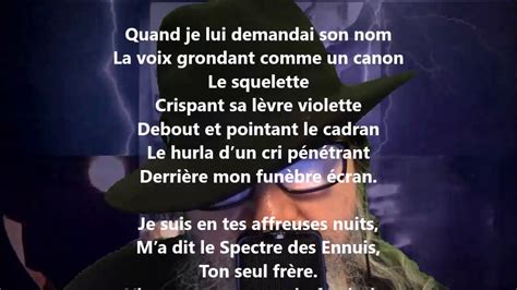 Le spectre Émile Nelligan lu par Yvon Jean YouTube