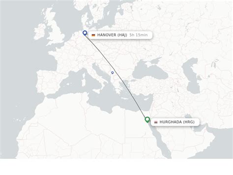 Direct Non Stop Flights From Hurghada To Hanover Schedules