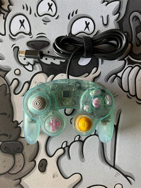 Prebuilt Mint Custom Gamecube Controller Etsy