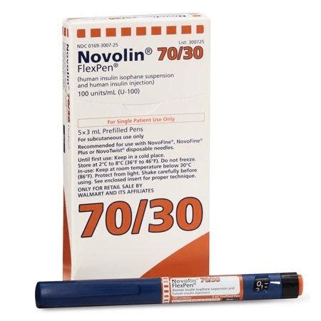 Novolin 70 30 FlexPens Sell Insulin Test Strips Diabetics Trust