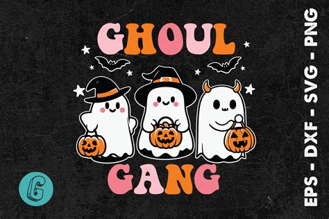 Ghoul Gang Sublimation Svg Graphic By Glamour Creative Fabrica