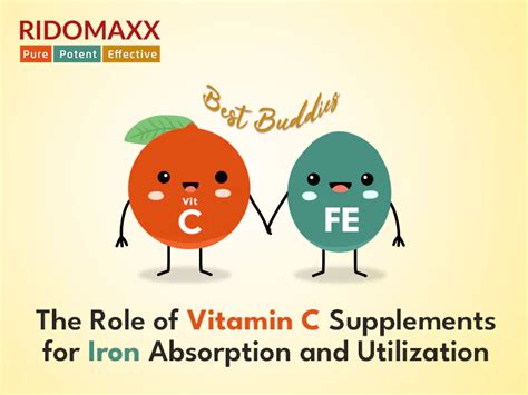 THE ROLE OF VITAMIN C SUPPLEMENTS FOR IRON ABSORPTION AND UTILIZATION