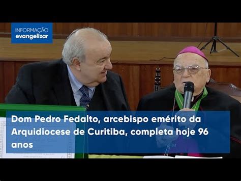 Dom Pedro Fedalto Arcebispo Em Rito Da Arquidiocese De Curitiba