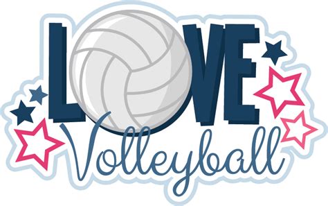 Love Volleyball Svg Scrapbook File Volleyball Svg Files Volleyball Svg Cut Files Cutting Files