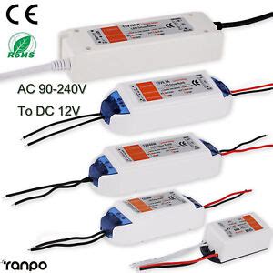 AC 220 -240V To DC 12V LED Driver Adapter Transformer Power Supply For LED Strip | eBay