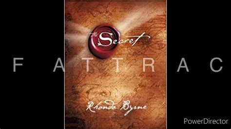 The Secret Book By Rhonda Byrne Learnings Youtube