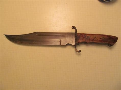 Antique Civil War Replica 15 34 Bowie Knife Confederate Ah Dewitt