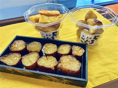 宇部のつぼ焼き芋専門店「おいもや こぐま」が提供する商品 山口宇部経済新聞