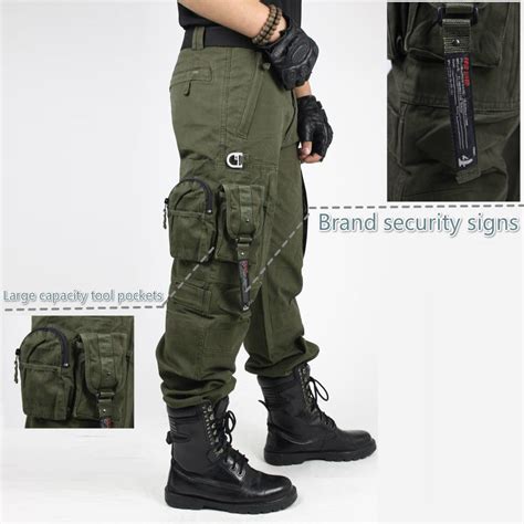 Military Fashion Cotton Tactical Mens Cargo Pants Tangeel