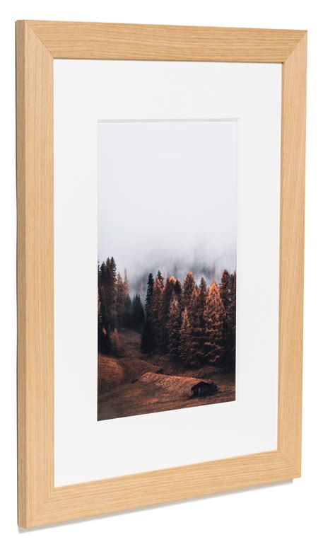 Popframe Cadre En Bois Naturel Chêne Clair Large