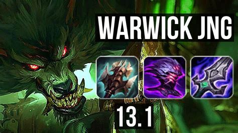 WARWICK Vs KINDRED JNG Rank 2 Warwick 7 0 8 2 0M Mastery 500