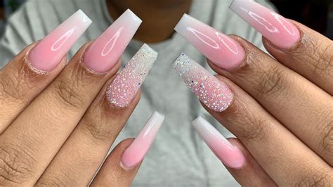 Transform Your Nails With This Mesmerizing Pink To White Ombre Get