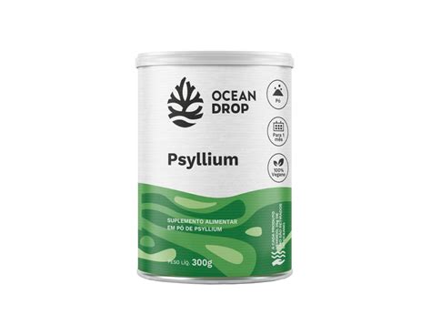 Psyllium em Pó 300g OCEAN DROP Organic4