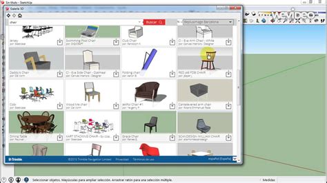 Usar Componentes O Bloques De Sketchup Youtube