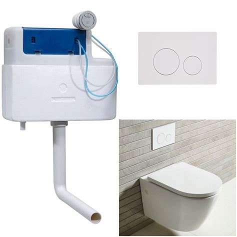 Dual Flush Compact Air Concealed Cistern Back To Wall Choice Of Flush