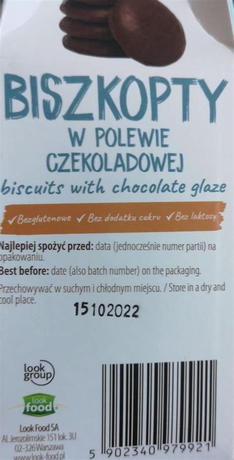 Ciastkabia Mar Biszkopty W Polewie Czekoladowej Kalorie Kj I