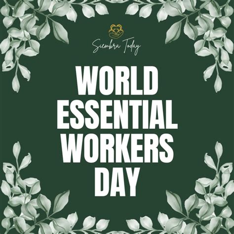 Rosita Marinez On Linkedin Celebrating World Essential Workers Day