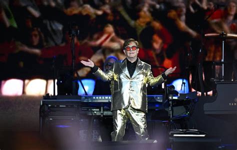 Elton John Wows Glastonbury With Career Spanning Star Studded Set In