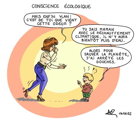 Blague Cologie Conscience Cologique Dessin Humoristique