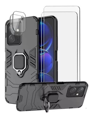 Uso Rudo Funda Para Redmi Note 12 4g 2 Micas 2 Lentes Meses Sin