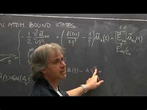 Advanced Quantum Mechanics Lecture 9 Of 30 YouTube