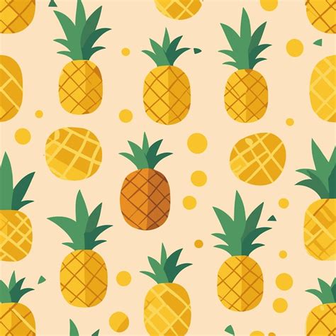 Premium Vector Cute Pineapple Cartoon Vector Design