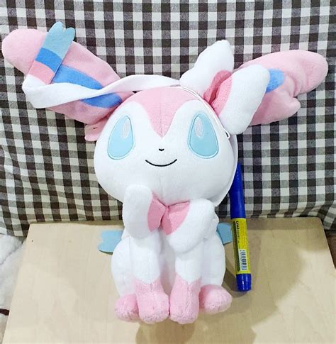 Pokemon Sylveon Plush 30cm Hobbies Toys Toys Games On Carousell