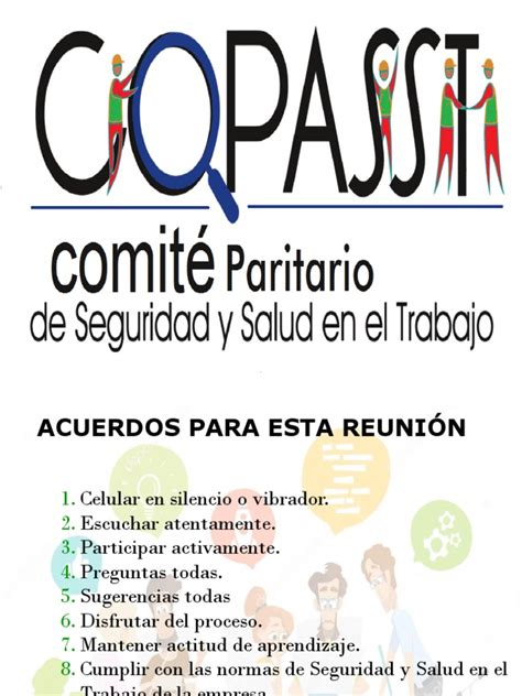 Capacitacion Copasst Pdf Gobierno