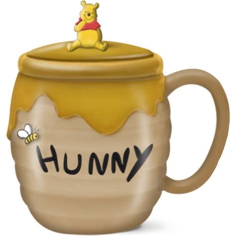 Winnie The Pooh Hunny Pot Oz D Sculpted Mug With Lid