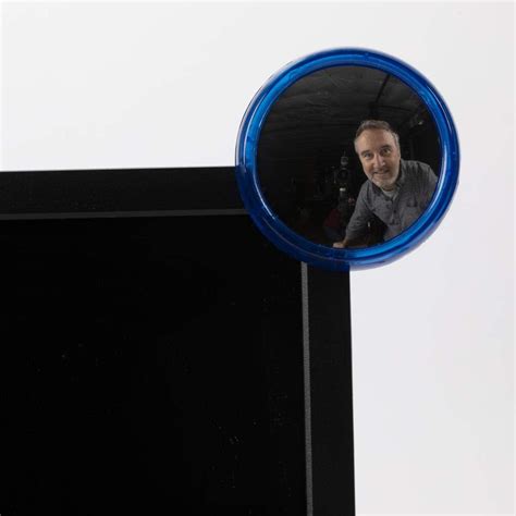 Computergear Office Cubicle Mirror Computer Rearview Mirror