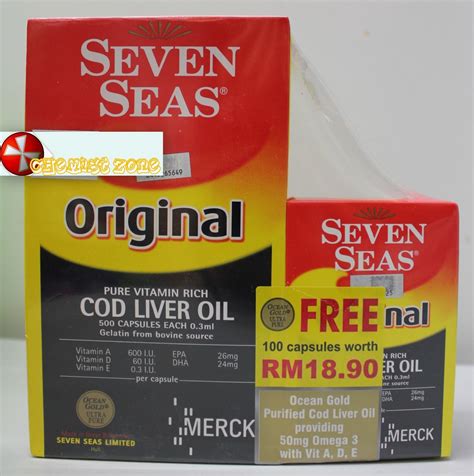 Chemist Zone Seven Seas Original Cod Liver Oil