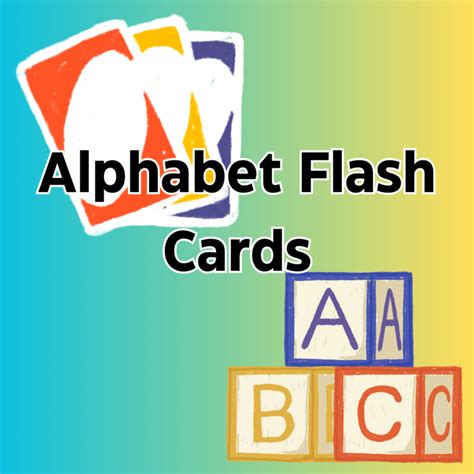 Alphabet Flash Cards • Teacha!