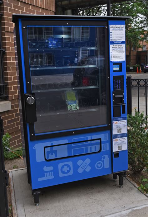 NYC's drug-themed vending machine cleaned out of crack pipes, Narcan
