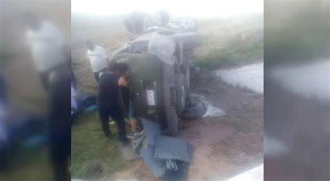 Se Registra Volcadura En Carretera A Villa Ahumada