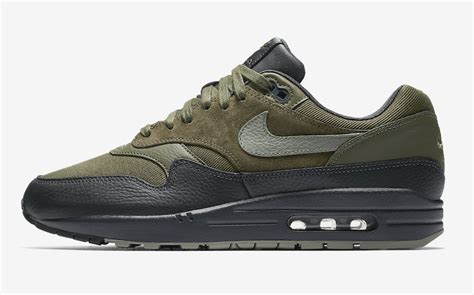 Nike Air Max 1 Premium Dark Stucco 875844 201 Sneaker Bar Detroit