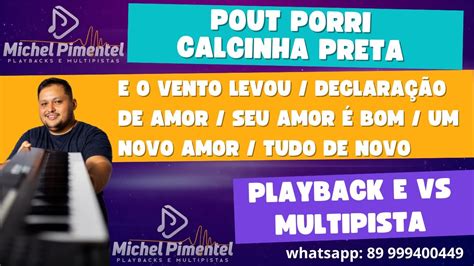 Pout Porri Priscila Senna Canta Calcinha Preta Playback E Vs Multipista